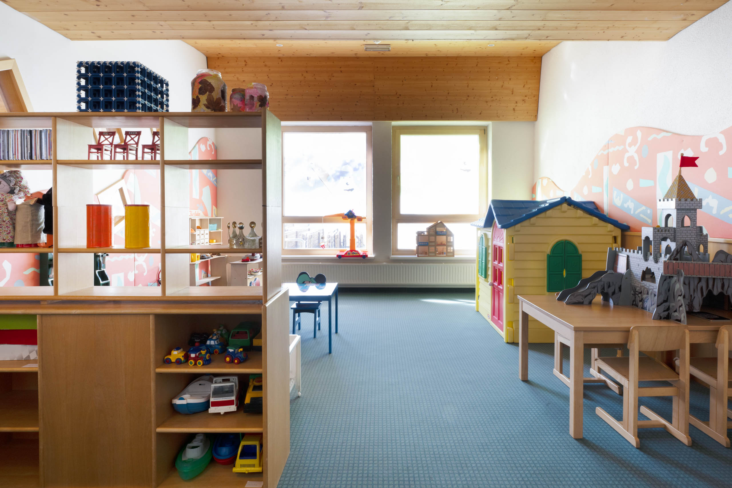 Indoor Kindergarten bei der Bergstation Gamsgarten