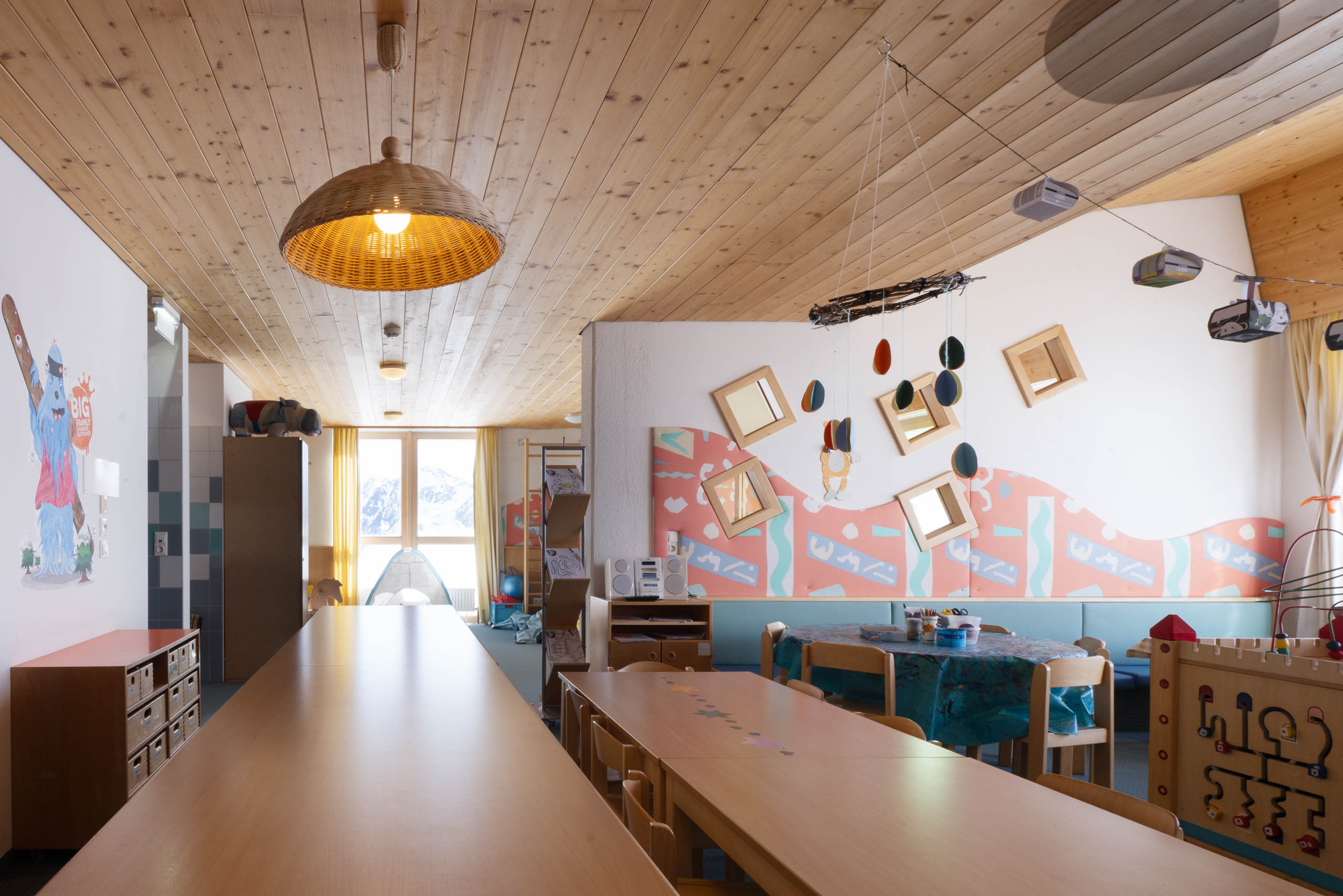 Indoor Kindergarten bei der Bergstation Gamsgarten
