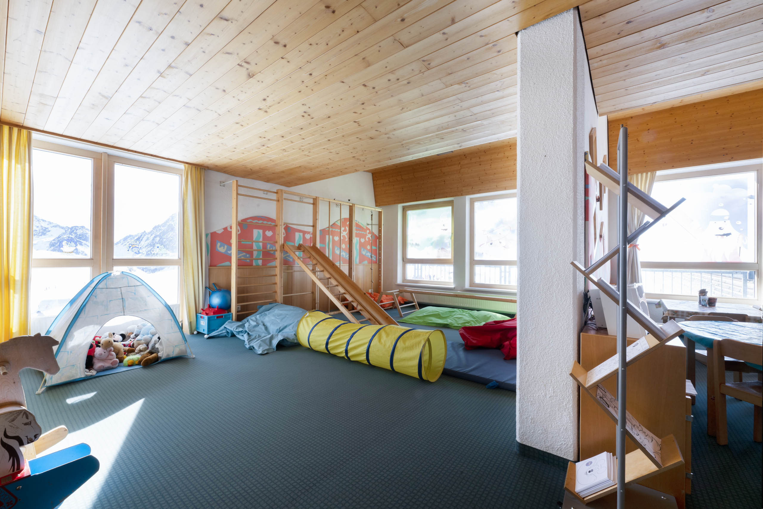 Indoor Kindergarten bei der Bergstation Gamsgarten